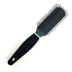 Pile Coating Handle High Quality Hair Brush New Detangle Brush For Hair thumbnail-4