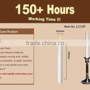 LED Insert Candle With Moving Flame, With USA and EU Patent thumbnail-6