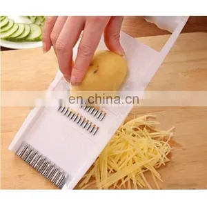 New Design 4 Blades Vegetable Slicer, Fruit Potato Carrot Cucumber Slicer, Chopper Cutter Kitchen Gadget thumbnail-2