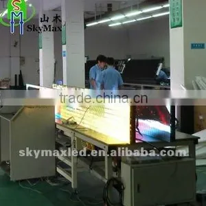 P7.62 Indoor Strip Full Color Led Advertising Sign thumbnail-1