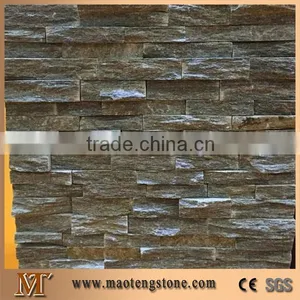 Black Slate Wall Cladding, Ledge Stone, Stacked Stone Venner thumbnail-1