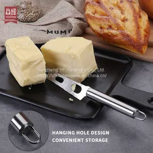 Kitchen Accessories Home and Kitchen Gadgets Butter Knife & Fork Kitchen Tools Cheese Slicer Cutter Multi-function Stainless Steel Cheese Knife thumbnail-5