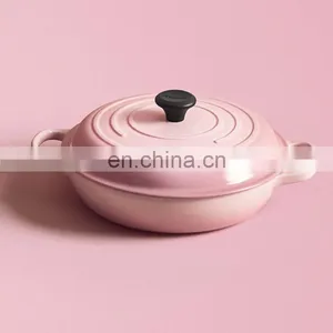 Enamel Cast Iron Pot Cookware Sets Cast Iron Pots And Price thumbnail-1