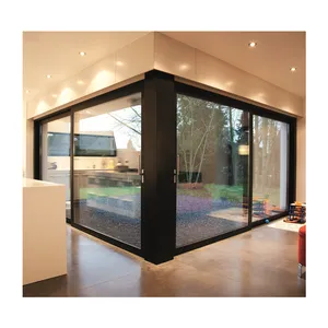 China Manufacture Bi Fold Aluminium Sliding Patio Doors thumbnail-4