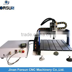 Jinan Supplier Woodworking Machine Carving Wood Plastic Foams, Mini Cnc Machine for Wood 400*400mm thumbnail-6