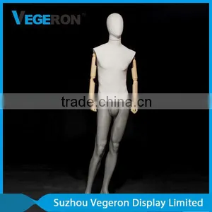 High Quality Flexible Male Mannequin With Plastic Arms thumbnail-1