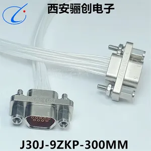 Microrectangular Connector J30J-9TJL-500MM J30J-9ZKWP14-J J30J-9ZKP-300MM thumbnail-1