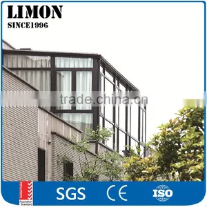 Limon All Kinds Customized Aluminium Frame Glass Sunroom thumbnail-2