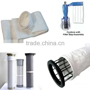 Industry High Temperature Resistant Anti-static Filter Cartridges For Dust Collector thumbnail-5
