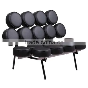 Premium Leather Marshmallow Sofa Chair thumbnail-4