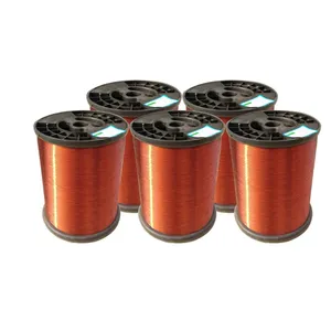 Manufacturer Price Aluminium Enameled Round Electrical Wires Class 220 Magnet Wire for Motor and Transformer Germany thumbnail-2