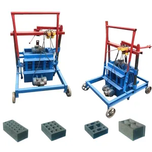 Hydraulic Press Clay Brick Building Block Machine for Interlocking Soil Bricks thumbnail-1