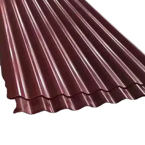 Color Coated Prepainted Steel 0.13-0.9mm Gi Plate Galvanized Galvalume Metal Corrugated Steel PPGI PPGL Roofing Sheet thumbnail-1