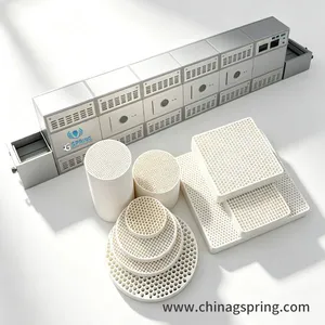 Industrial Microwave Dryer for Ceramics Large Capacity Production | Continuous Microwave Drying Equipment for Ceramic Factory thumbnail-1