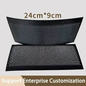 2pcs (24cm x 9cm) Black Hair Extension Holder for Styling Making Lace Wig Tools Drawing Card With Needles Stainless Steel Needle Hair Extension Card thumbnail-4