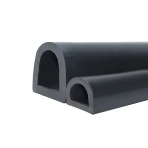 Rubber Extrusion Profile for Marine Ship Racing Protection Dock Epdm Bumper Strip Boat B Shape Rubber Fenders thumbnail-3