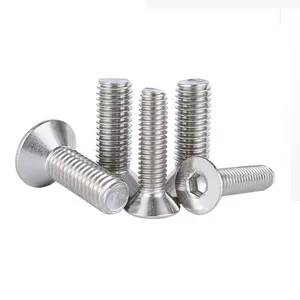 Premium DIN7991 SS316 Hexagon Socket Flat Head Screws thumbnail-5