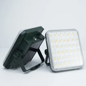Lantopower 50W Outdoor Emergency Light Rechargeable Portable Waterproof Working Floodlight Magnetic Solar Led Light Camping Rechargeable thumbnail-3