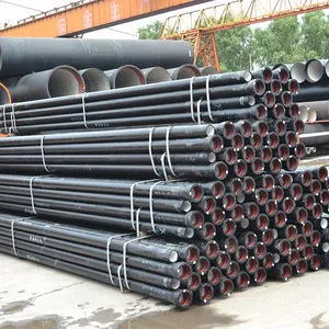 Class K7 K9 K12 Ductile Iron Pipe / for Bridge Crossing & High Load Area thumbnail-4