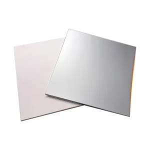 Cheap AISI 201 Stainless Steel Sheet 8K Mirror Color Coated Titanium Stainless Steel Plate For Door Window Elevator Decor thumbnail-1