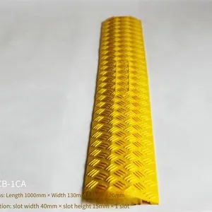 Jiulei Brand Jl-xcb-1ca | Rubber and Plastic Bridge Belt [model] Length 1000mm * Width 130mm * Height 20mm | Slot Width 40mm * Slot Height 15mm * 1 Slot thumbnail-1