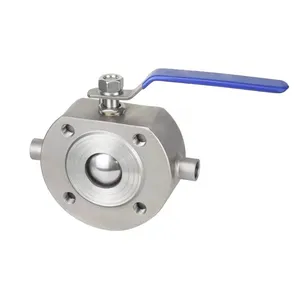 Manufacturer Direct Sales of High-quality Insulation Jacket Thin Clamp Ball Valve thumbnail-3