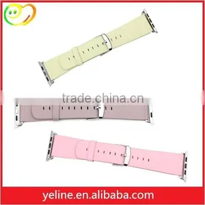 Customized Logo Leather Watch Strap for Apple Watch thumbnail-6