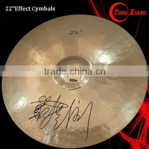 Effect Drum Cymbal With Signature 22" thumbnail-1