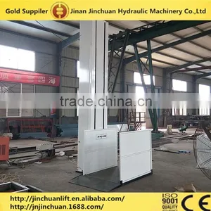 5.5m Hydraulic Home Vertical Elevator Lift Platform for the Disabled/vertical Wheelchair Lifts thumbnail-1