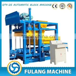 QT4-25 Fully Automatic Block Making Machine With High Quality in Shandong thumbnail-1