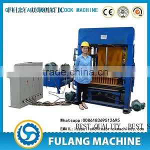 QT 4-25 Automatic Cement Concrete Brick/block Making Machine thumbnail-1