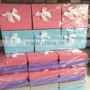 High Quality Cardboard Gift Boxes With Lid, Paper Gift Box With Custom Logo thumbnail-3