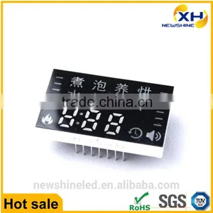 NEWSHINE Custom Full Color 7 Segment Cooking Display thumbnail-1