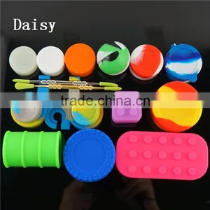 Best Selling Silicone Jars Dab/silicone Container Cosmetic 5ml/ Silicone Customized Bho Oil Container/ Silicone Bho Container thumbnail-2