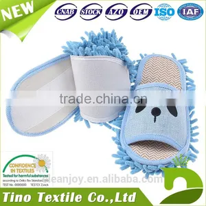 Furry Warm Sandals Slippers Good Quality Washable Bathroom Mop Slippers thumbnail-3