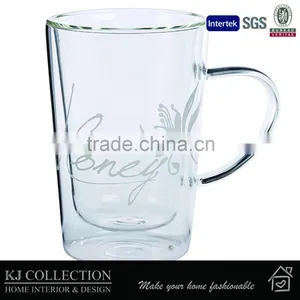 Wholesale Double Wall Tea Mug With Decal thumbnail-1