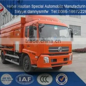 Dongfeng Heavy Self-cleaning Suction Truck New Design Vacuum Fecal Suction Truck Sewage Suction Truck thumbnail-1