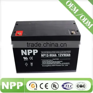 Good Quality Solar Light Battery 12v 90ah Lead Acid Battery Standby Power thumbnail-1