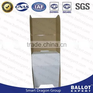 Recyclable Portable And Collapsible Cardboard Election Booth thumbnail-1