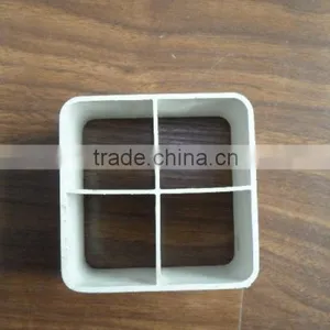 White Rigid PVC Extrusion Profile for Pipe PJA213 (we Can Make According to Customers' Sample or Drawing) thumbnail-1