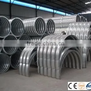 Galvanized Corrugated Half Round Culvert Pipe thumbnail-4