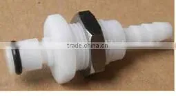 3/16" POM/EPDM Coupler-Panel Mounting IM1603PH Male thumbnail-1