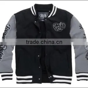 2015 Custom Made Cotton Fleece Varsity Jacket,team Custom Fleece Varsity Jacket,college Cotton Fleece Varsity Jacket thumbnail-1