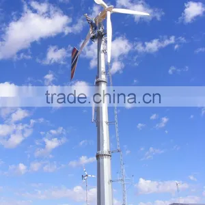 Horizontal Type 20KW Wind Turbine Direct Drive Asynchronous 3 Phase PM Generator thumbnail-2