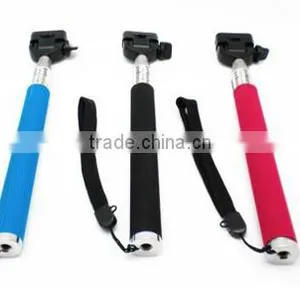 Factory Cheap Flexible Handheld Wireless Monopod for Monopod for Camera and Phones thumbnail-1