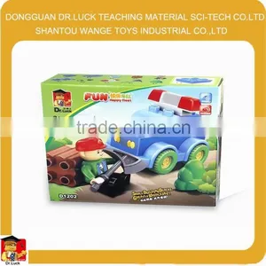 Plastic Bricks Happy Motorcade Block Set thumbnail-1