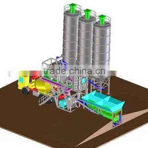 Short Production Cycle High Quality Mobile Cement Mixer for Sale YHZS50 thumbnail-1