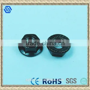 Hot Selling Factory Price Carbon Steel Hex Serrated Flange Nuts Shenzhen thumbnail-1