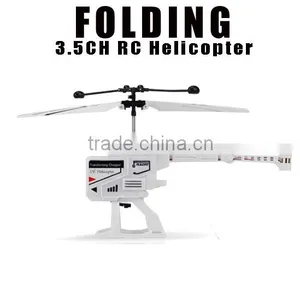 Rh-199288 Folding Metal 3.5CH rc Helicopter,Can Keep in Pocket thumbnail-1