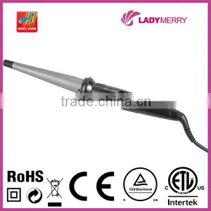 1" Professional 430F Tourmaline Ceramic Hair Wand Curler thumbnail-1